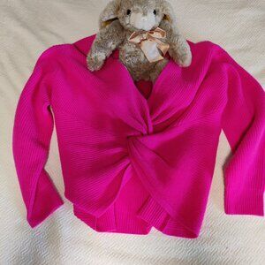 Introducing the 100% Cashmere Fuchsia Fantasy Sweater from Banana Republic!